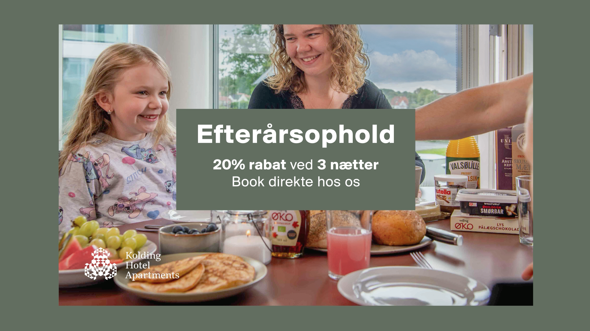 Efterårsophold med familieoplevelser